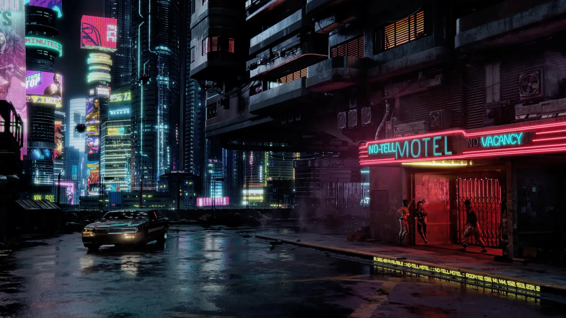city in cyberpunk 2077
